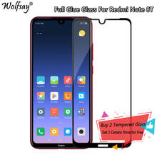 Full Cover Tempered Glass For Xiaomi Redmi Note 9S 8 T 8 Pro Screen Protector Redmi Note 9S Glass For Xiaomi Redmi Note 8T Glass 2024 - buy cheap