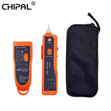 CHIPAL XQ350 LAN Network Cable Tester Telephone Wire Tracker for STP UTP Cat5 Cat6 RJ45 RJ11 Line Finder Diagnose Tone Tracer 2024 - buy cheap