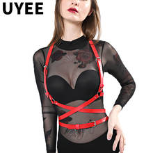 UYEE Harness Woman Bondage Sexy Lingerie Bridal Garter Belt Seks Adjustable Punk Gothic Stockings Waist Belt Goth Accessories 2024 - buy cheap