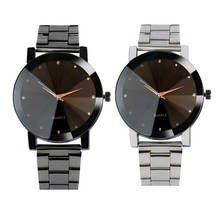 Waterproof Watches for Men Casual Steel Belt Big Watch Classic Quartz Watch Diamond Couple Watch Birthday Gift Watch for Men 2024 - buy cheap