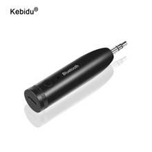 kebidu 3.5mm AUX Audio Wireless Handsfree Adapter Stereo Music MP3 Bluetooth 5.0 Receiver Car Kit For Headphone Speaker with Mic 2024 - buy cheap