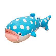 55/80cm ballena de peluche de juguete almohada Ballena Azul suave Animal relleno criaturas acuáticas muñeca juguete para bebé niño regalos 2024 - compra barato