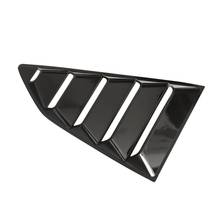 Capa de sol para chevrolet camaro, 2 peças, janela lateral preta brilhante 2024 - compre barato