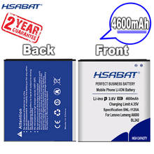 New Arrival [ HSABAT ] 4600mAh BL242 Battery for Lenovo A6000 A3860 A3580 A3900 LeMeng K3 K30-T K30-W A6010 Plus A6010 2024 - buy cheap