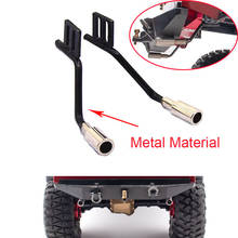 1 Pair Metal Exhaust Pipe Tailpipe For 1/10 RC Crawler Car Axial Scx10 TraxxasTRX-4 2024 - buy cheap