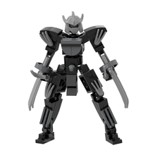 74 pçs robô guerreiro blocos de construção brinquedos para crianças armadura anime figura modelo 12cm mech figura ação conjunto bloco bonecas 2024 - compre barato