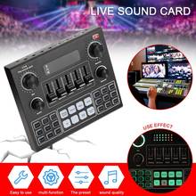 2021 Sound Card V9 Audio Bluetooth USB Headset Stereo Live Broadcast Black Color 2024 - buy cheap