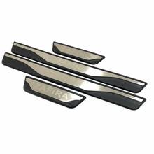 Auto door sill plate scuff plate threshold for opel zafira ,car accessories 2024 - buy cheap