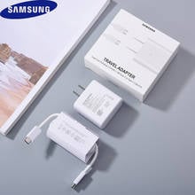 Samsung Original 45W US Super Fast Charging Adapter PD Charger Double Type-C Cable For Galaxy Note 20 10+ S21 S20 S10 S9 A90 A80 2024 - buy cheap