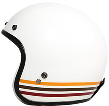 Novo capacete de motocicleta vintage, jato, capacetes de ciclista, fiblerglass, para moto, cafe, racer, com face aberta 2024 - compre barato