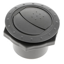 78x51mm Round Trailer Yacht Side Roof Air Vent Exhaust Outlet - Install Hole: Approx 60mm, Gray 2024 - buy cheap