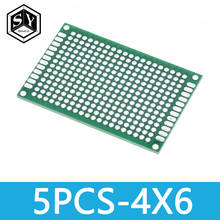 5PCS FR-4 PCB double-sided 4*6 4x6 breadboard Breadboard tin plated universal board 2024 - buy cheap