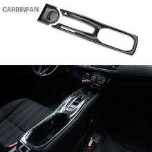 ABS carbon fiber Central control Gear shift panel cover trim interior accessories Fit For Honda  HR-V HRV 2015 2016 2017 2018 2024 - buy cheap