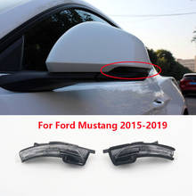 Luz de espejo retrovisor exterior para Ford Mustang, lámpara de señal de giro para puerta de ala, lateral, para Ford Mustang 2015, 2016, 2017, 2018, 2019 2024 - compra barato