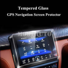 Protector de pantalla de navegación para GPS de vidrio templado para coche, accesorios de decoración Interior para Maserati Quattroporte, 2017-2019, 1 Uds. 2024 - compra barato
