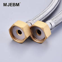 MJEBM New Basin Dish Hot And Cold Water Inlet Pipe Pointed Hose Long Rod Steel Wire Explosion-Proof Metal Plumbing Hoses 2024 - buy cheap