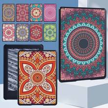 Tablet Case for Amazon Kindle 10th/8th Paperwhite 1/2/3/4 Mandala Series Tablet Hard Back Shell + Free Stylus 2024 - buy cheap