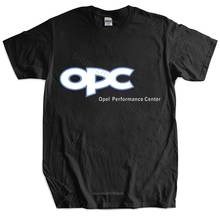 Camisa de algodão dos homens de luxo opel motorsport t todo o tamanho racinger gt opc centro de desempenho unisex camiseta 2024 - compre barato