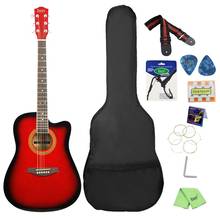 IRIN 41inch Basswood Acoustic Guitar cutaway Fingerboard Guitarra 6 String Ukulele Beginner Guitar Musical Instrument 2024 - buy cheap