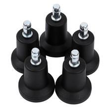 5Pcs Bell Glides Replacement Office Chair Swivel Caster Wheels to Fixed Stationary Castors Bell Glides Wheels Furniture Parts 2024 - buy cheap