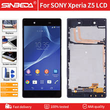 Pantalla LCD Original de 5,2 pulgadas para SONY Xperia Z5, E6603, E6633, E6653, E6683, pantalla táctil con reemplazo de digitalizador de Marco 2024 - compra barato