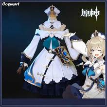 Anime Genshin Impact Barbara Game Suit Lovely Dress Gorgeous Uniform Book Prop Cosplay Costume Halloween Outfit For Women New 2024 - buy cheap