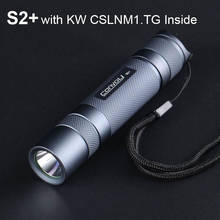 Convoy S2 Plus with KW CSLNM1.TG Led Flashlight Torch Flash Light 18650 Powerful Linterna Long Range Camping Portable Lantern 2024 - buy cheap