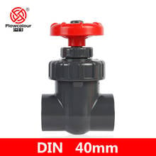 Sanking UPVC 40mm Gate Valve Pipe Fittings Coupler Water Connector For Garden Irrigation Hydroponic System 2024 - buy cheap