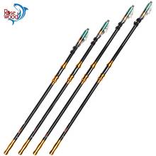 RoseWood Tele Surfcasting Rod Carbon Fishing spinning 6m 3.9m 4.2m 4.5m Telescopic fishing rod feeder rod for saltwater pole 2024 - buy cheap