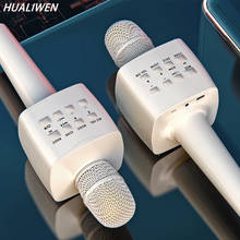 Micrófono inalámbrico profesional con Bluetooth, accesorio de mano para Karaoke en casa, KTV, reproductor de música, grabación 2024 - compra barato