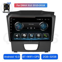 Central multimídia automotiva para isuzu, aparelho estéreo com navegador gps, imagem reversa de 32gb, quad-core, android 10 2024 - compre barato