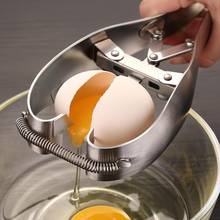 Abridor de huevos de acero inoxidable, cortador de Cascanueces de cáscara de huevo, tijeras separadoras, utensilios de cocina 2024 - compra barato