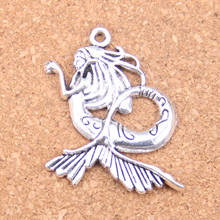 20pcs Charms mermaid 40x41mm Antique Pendants,Vintage Tibetan Silver Jewelry,DIY for bracelet necklace 2024 - buy cheap