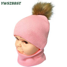 Chapéu do bebê da forma com pompom bolas outono inverno chapéus do bebê para meninas criança meninos boné com cachecol criança crianças beanies chapéu 1-4years 2024 - compre barato