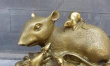 Estatua del Feng Shui de cobre chino, estatua del ratón zodíacal YuanBao, buena riqueza, 6 unidades 2024 - compra barato