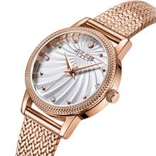 Julius Lady-reloj de cuarzo japonés con diamantes de imitación para mujer, elegante reloj de moda, pulsera, cadena, caja de regalo de cumpleaños 2024 - compra barato