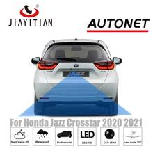 Камера заднего вида JIAYITIAN для Honda Jazz Crosstar 2020 2021, камера с отверстиями для преформ/ночного видения/резервная камера заднего вида для парковки 2024 - купить недорого
