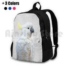 Cacatúa-mochila de colores para senderismo al aire libre, bolsa deportiva de escalada, animales, animales, Peekaboo, vida salvaje, guardería, moderna, color blanco 2024 - compra barato