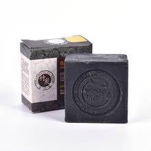 Acne Soap Charcoal Savon Deep Cleansing Black Bamboo Charcoal Soap Face Body Clear Anti Bacterial Tourmaline Remover 2024 - buy cheap