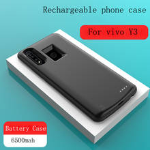 2019 Newest External Battery Case 6500mAh Portable Back-Up Charger Cover Case For vivo Y3 rechargeable Power Bank 2024 - buy cheap