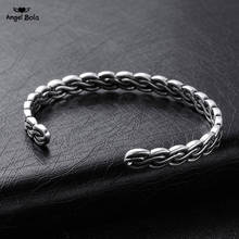 Stylish Wheat Ear Shape Bangle for Men Women Cuff Buddha Bracelet Retro Viking Wristbands Casual Old Fashion Jewelry Pulseira 2024 - buy cheap