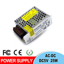 Single output DC5V 5A 25W Adjustable power supply Led Driver transformer 100-240V AC To DC  Power Source For led display Light 2024 - buy cheap