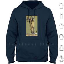 The Hermit Tarot Hoodies Long Sleeve Hermit Tarot Tarots Wicca Pagan Paganism Magic Magick Witch Wizard 2024 - buy cheap