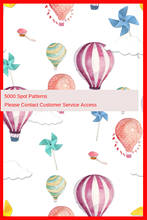 Cartoon Balloon Digital Printing Fabric Contact Customer Service For More Patterns 2024 - buy cheap