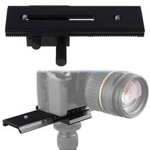 2 подвижный LP-01 макро фокусировочные рельсовый ползунок для цифровой зеркальной камеры Canon Nikon sony Pentax DSLR Камера 1/4 дюймовой Болтовой фокусировки аксессуары 2024 - купить недорого