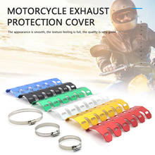 Heel Guard Leg Protector Universal Motorcycle Exhaust Muffler Pipe Heat Shield Silencer Protector Guard Heat Shield 2024 - buy cheap