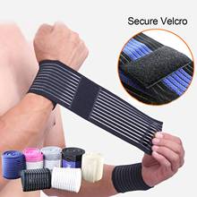 1Pc Gym Sport Elastic Bandage Wristband Fitness Wrist Support Brace Powerlifting Weightlifting Training Safety Hand Pad Wrap 2024 - buy cheap