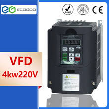 VFD 1.5kKW/2.2KW/4KW Inverter XSY-AT1 Frequency Converter single phase 220v Input and 3-phases Output motor speed Controller 2024 - buy cheap