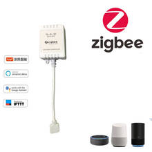 Atenuador inteligente con Control por aplicación para teléfono móvil, luz RGB con controlador, funciona con Alexa, Google Home, IFTTT, Tuya Zigbee 2024 - compra barato
