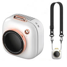 Новейшая камера 2021, USB Перезаряжаемый шейный вентилятор, мини-кондиционер, летняя портативная уличная спортивная охлаждающая поддержка 2024 - купить недорого